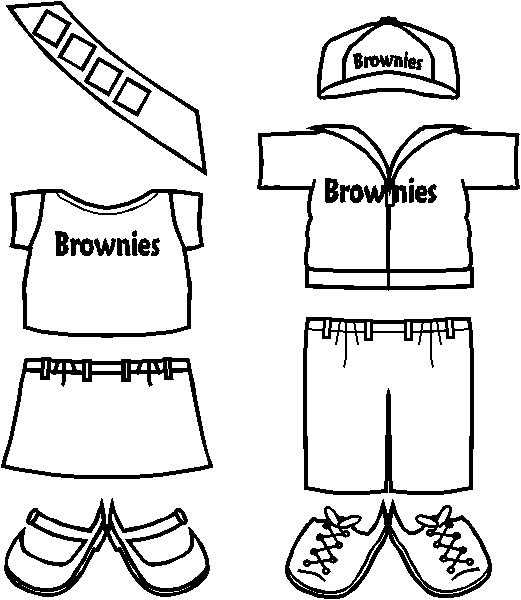 English Girl Guide Brownie Friends