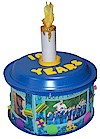 Blue & Gold Centerpiece