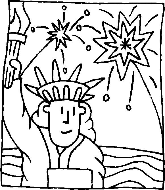 lady liberty columbia coloring pages - photo #30