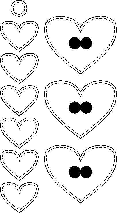 calico hearts b&w.jpg (39159 bytes)