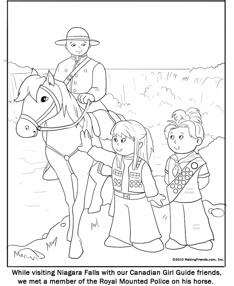 making friends coloring pages - photo #6