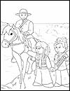 Canadian  Girl Guide Coloring Page