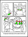 Daisy Girl Scout Coloring Page