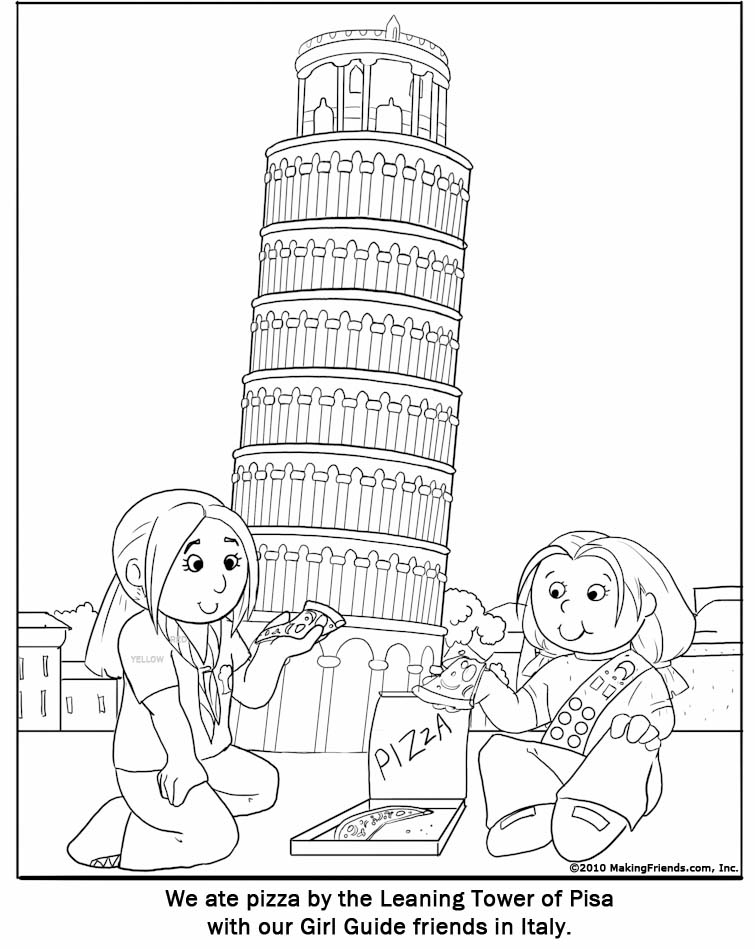 Coloring Pages Italy. Coloring Pages gril guilds
