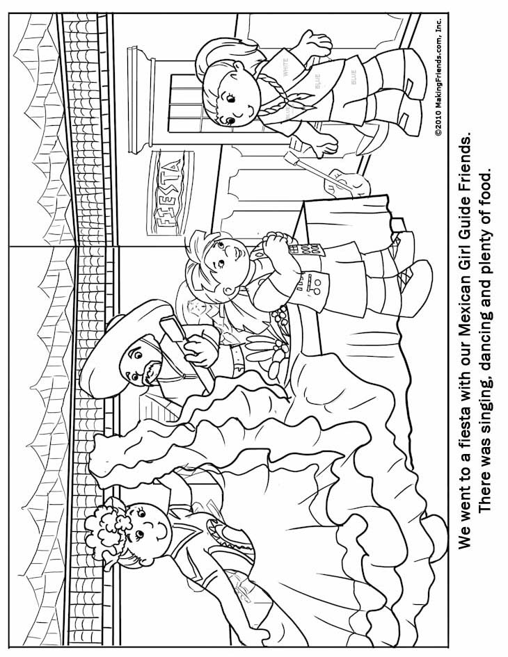 Mexican Christmas Traditions Coloring Pages Mexican Christmas Traditions Coloring Pages