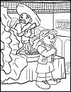 Mexican  Girl Guide Coloring Page