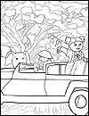 South African  Girl Guide Coloring Page