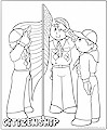 Printable Citizenship Coloring Page