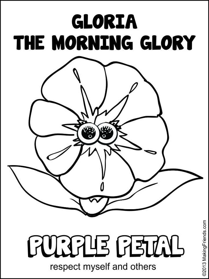 daisy rose petal coloring pages - photo #50