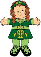 Irish Step Dancing Paper Dolls