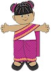 Thai Paper Doll Friends