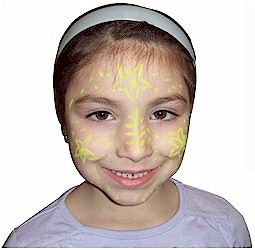 Madagascar Face Painting