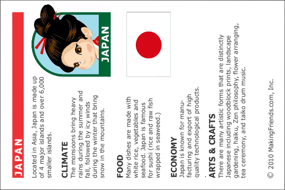Japan  Fact Sheet