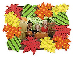 Fall Leaves Photo Frame