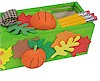 Fall Leaf Wooden Pencil Box Craft