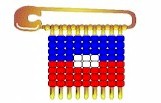 Haitian Flag Pin for Fundraising