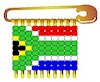 South Africa Flag Pin