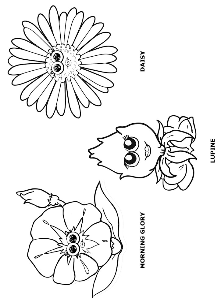daisy flower coloring pages - photo #20