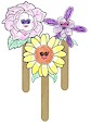 Flower Friend Puppets