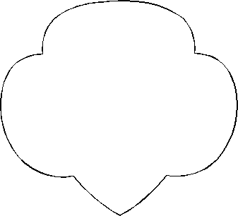 Daisy Girl Scout Trefoil Pattern