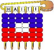 Haitian Flag Pin