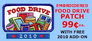 Food Drive Patch