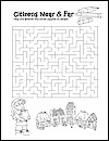 Community Badge in a Bag Maze