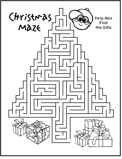 christmas-maze