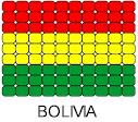 Bolivia Flag Pin Pattern