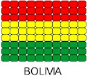 Bolivia Flag Pin Pattern
