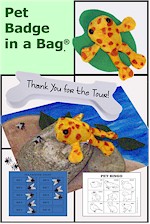 Pet Badge in a Bag