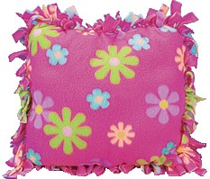 Fleece Tie Pillow