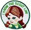 Scout Law Fun Patch 
