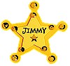 Sheriff's Name Badge Craft