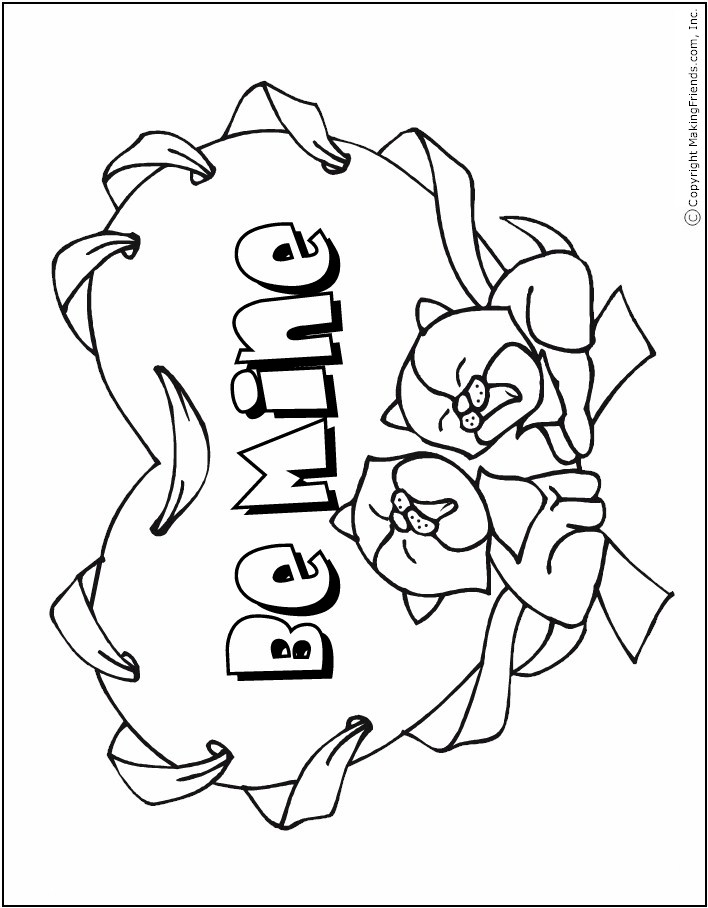 making friends coloring pages - photo #7