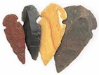 Stone Arrowheads -- 10 Pack -- Sale!