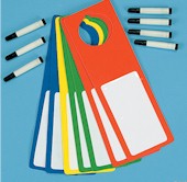 Dry Erase Foamie Door Hanger -- Out of Stock