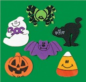 Halloween Foamie Stickies -- 400 Pieces -- Out of Stock for Season
