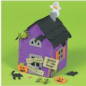 3-D Foam Haunted House Kit -- Out of Stock