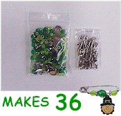Irish Charm Pin Kit -- 36 Pack -- Out of Stock