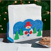 Snowman Napkin Holder