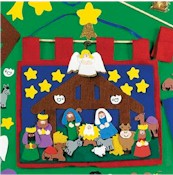 Nativity Advent Banner Kit -- Out of Stock