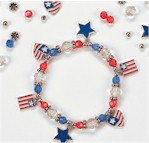 Patriotic Charm Bracelet Kit