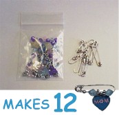 Charm Pins for Mom