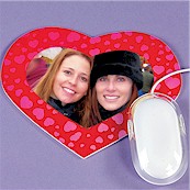 Heart Photo Frame Mouse Pad -- Out of Stock