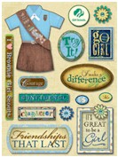 Brownie Icons Grand Adhesions Stickers -- Sale!