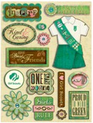 Girl Scout Icons Grand Adhesions Stickers -- Sale!