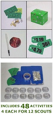 Dollars & Sense Badge in a Bag�