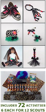 Fashion Art-to-Wear Badge in a Bag�