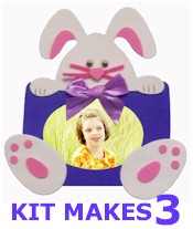 Bunny Photo Frame Magnet Kit -- Close Out!